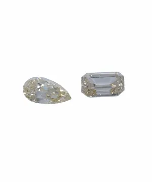 0.72 ct PEAR & PEAR NATURAL ORANGE DIAMOND SET OF 2 ANL-S20-28