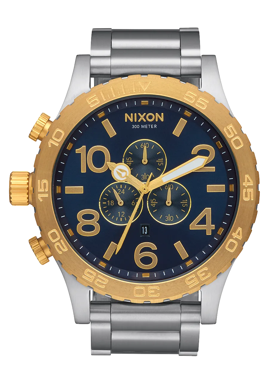 51-30 Chrono - Gold / Blue Sunray