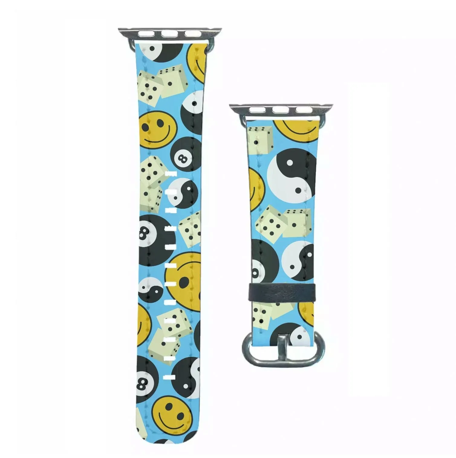 8 Ball Pattern - Skate Aesthetic  Apple Watch Strap