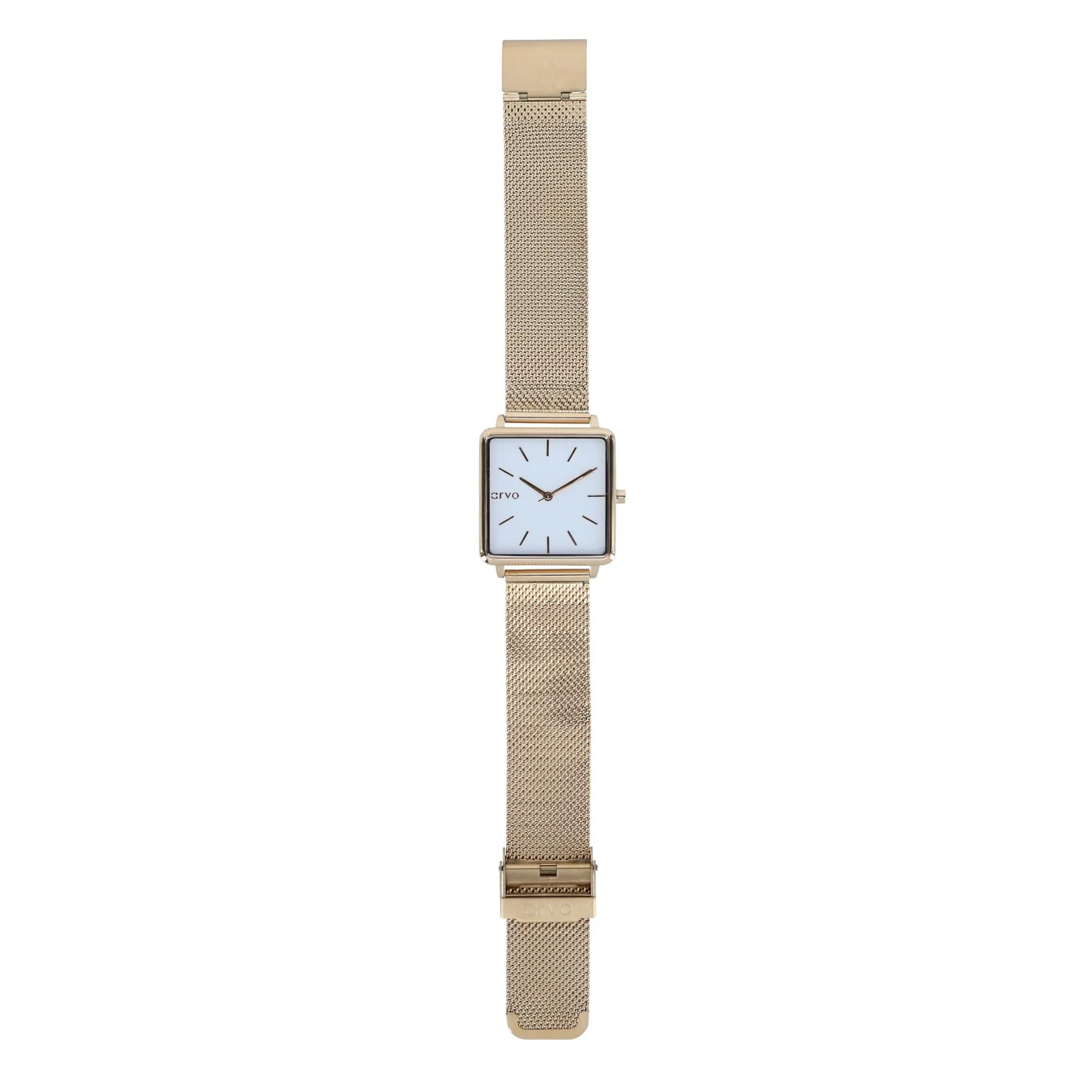 Arvo Time Squared White Dial Watch