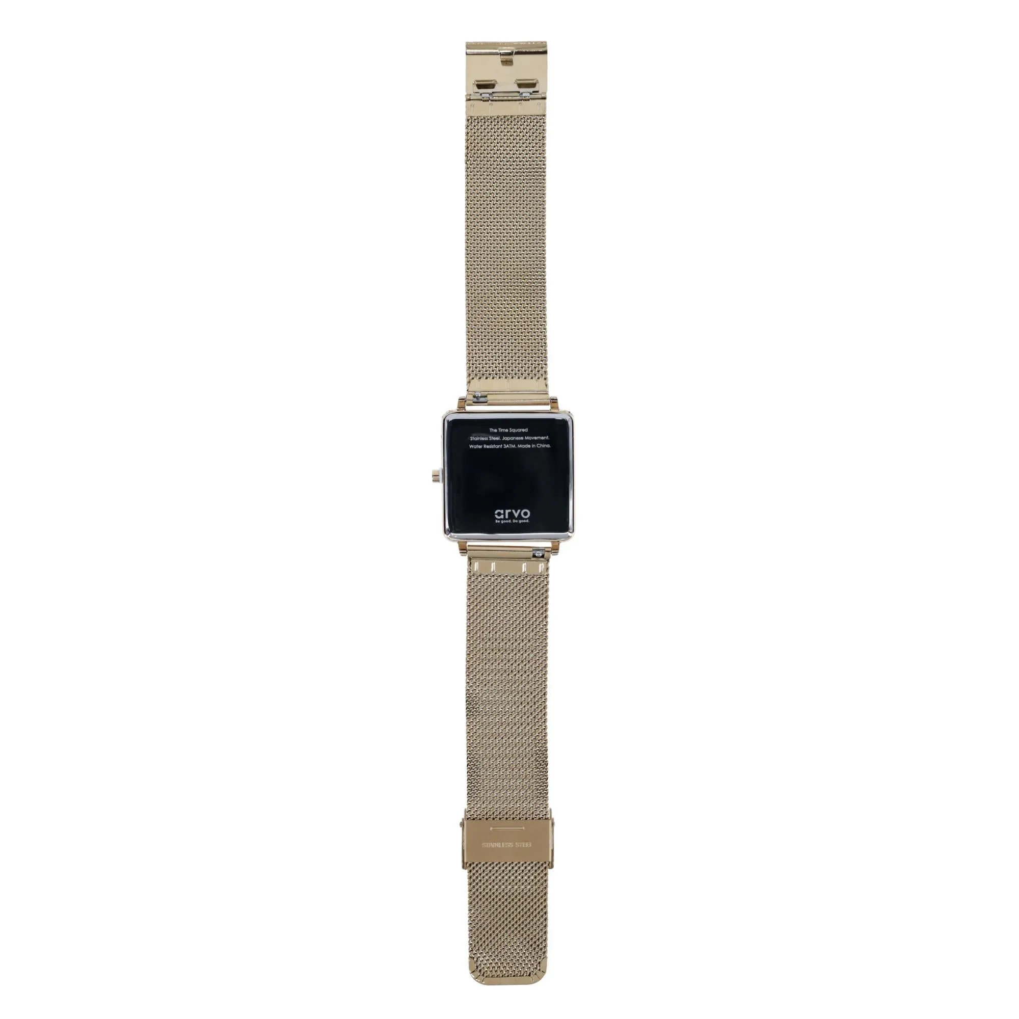 Arvo Time Squared White Dial Watch