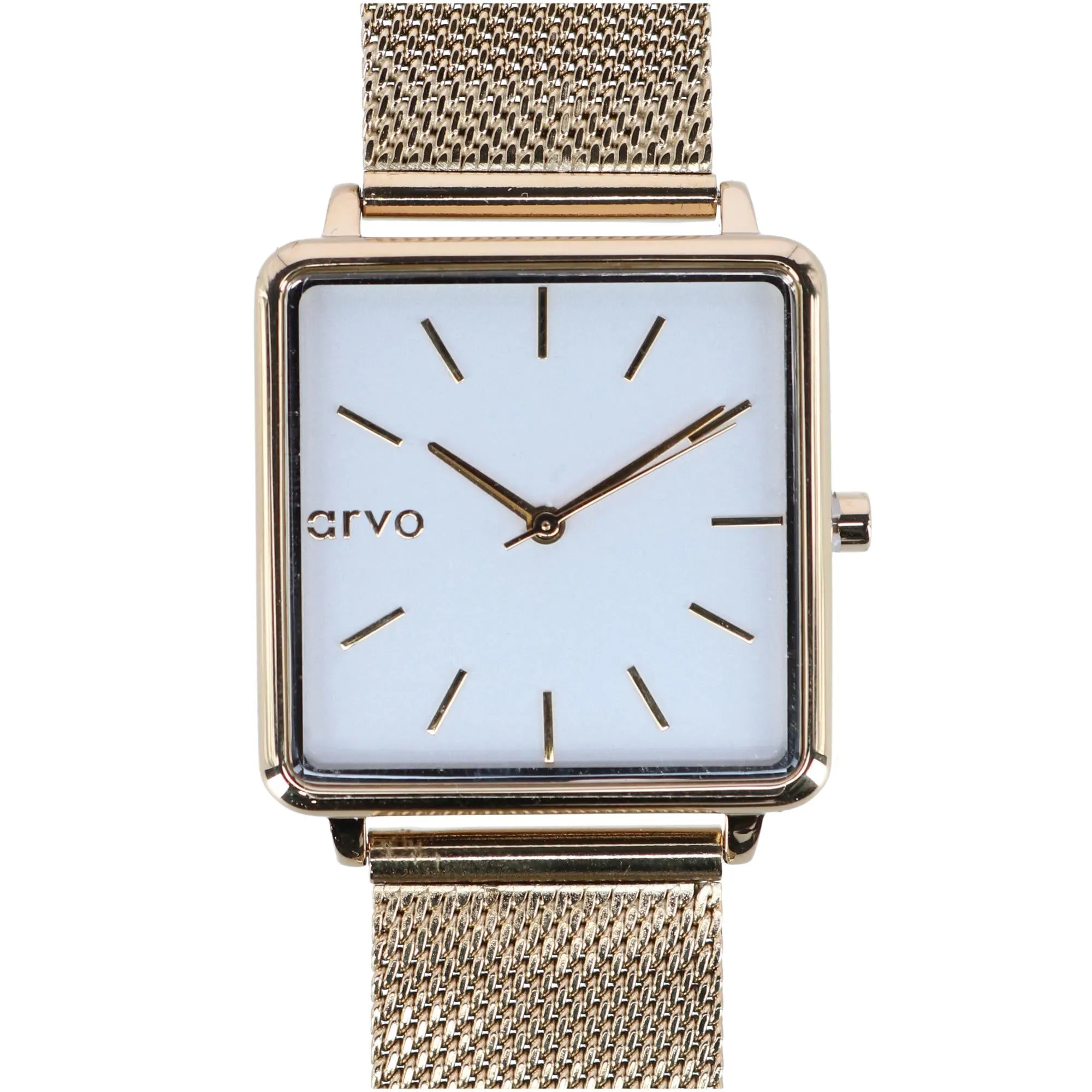 Arvo Time Squared White Dial Watch