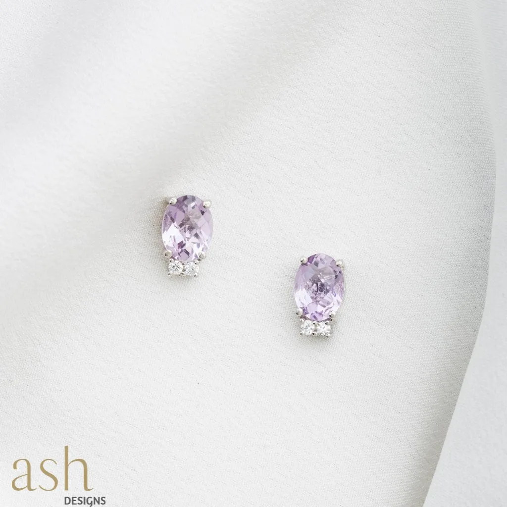 Aurora Semi-Precious Stud Earrings