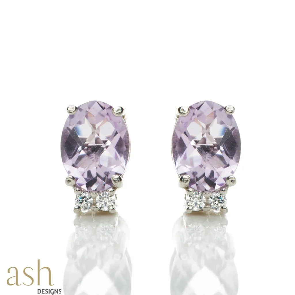 Aurora Semi-Precious Stud Earrings