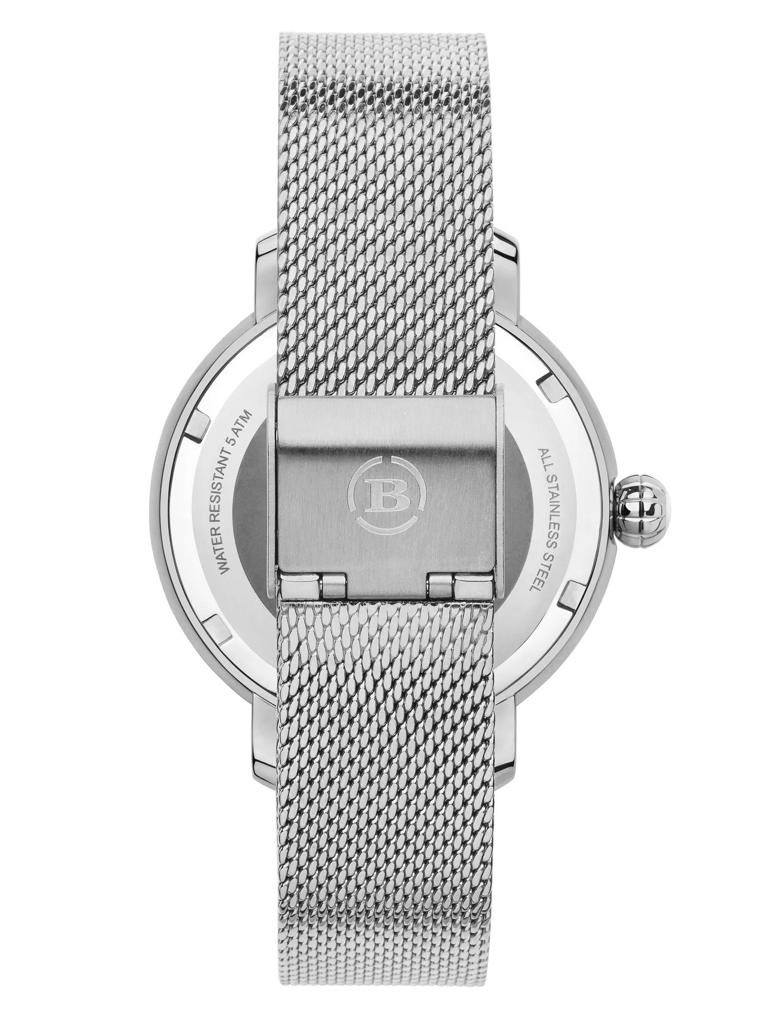 Brera Orologi "Valentina Modern" BRVAMO3801 Silver/MOP Women's Watch