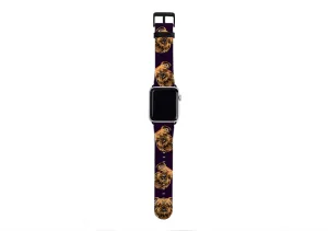 Brussels Griffon Purple Apple Watch Strap