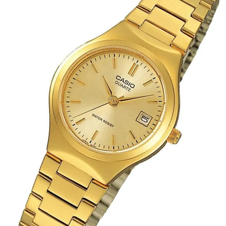 Casio Classic 22mm Gold Steel Women's Watch - LTP1170N-9A