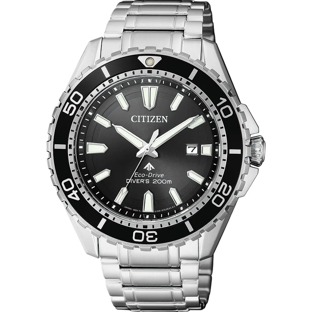 Citizen Eco-Drive BN0190-82E Promaster Mens Dive Watch, Stainless Steel