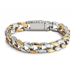 Curb Vine Men's Bracelet