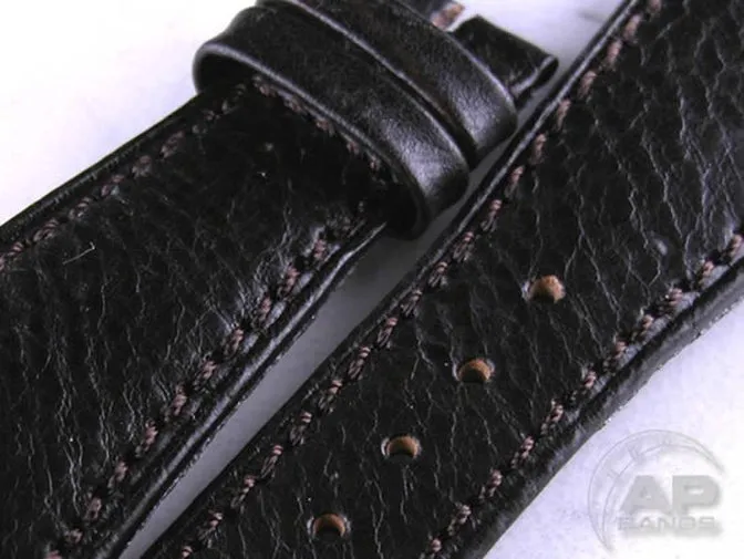 Decantare Dark Brown Vintage Grain Calf Strap For Audemars Piguet Royal Oak Ofshore