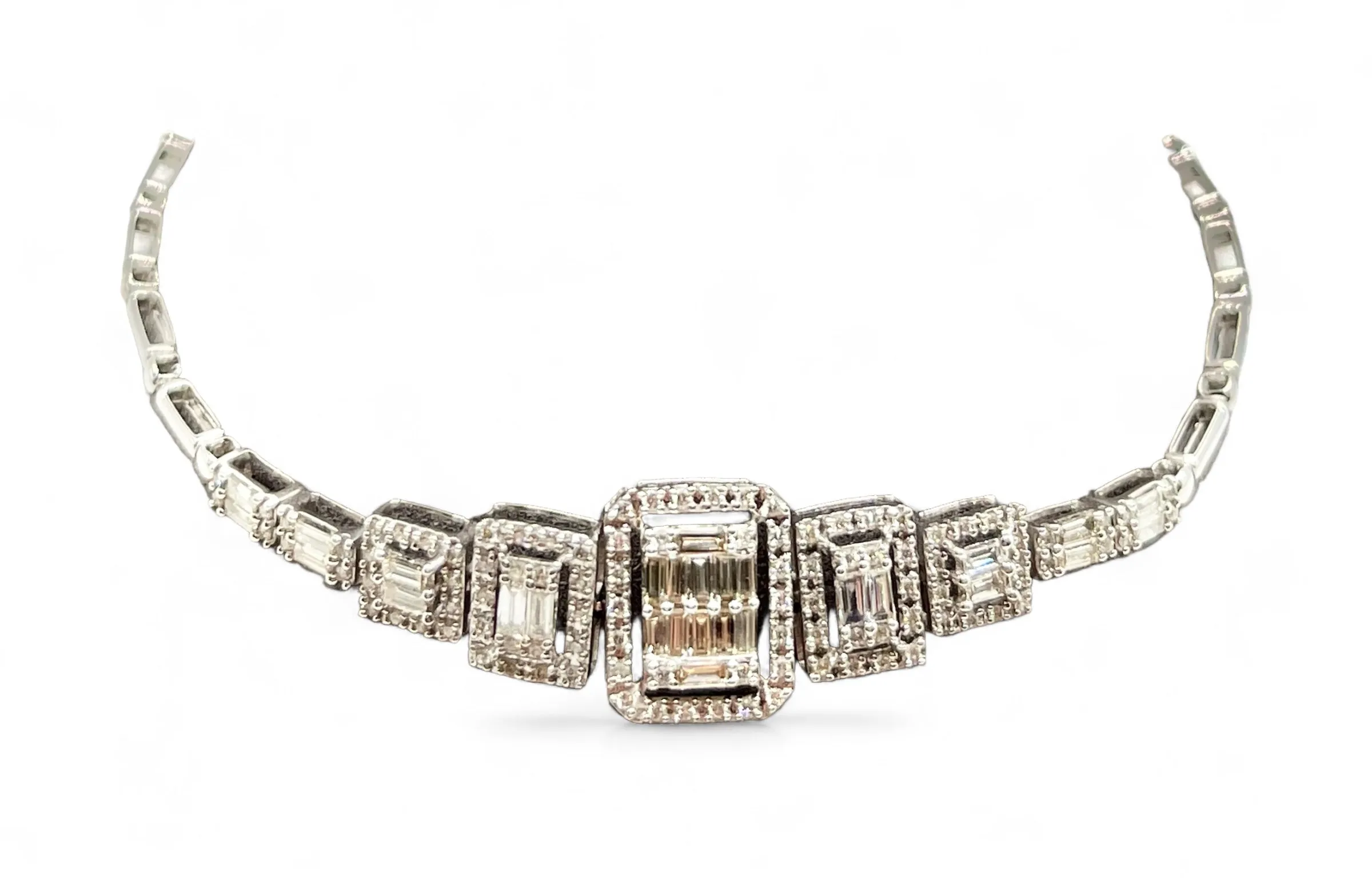 DIAMOND SQUARE SHAPED BRACELET