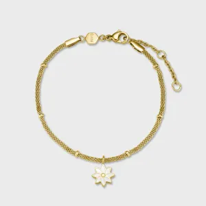 Essentielle Daisy Bracelet Gold Colour