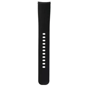 Samsung 20mm Adjusting Silicone Strap for Galaxy Watch 42mm - Large - Black