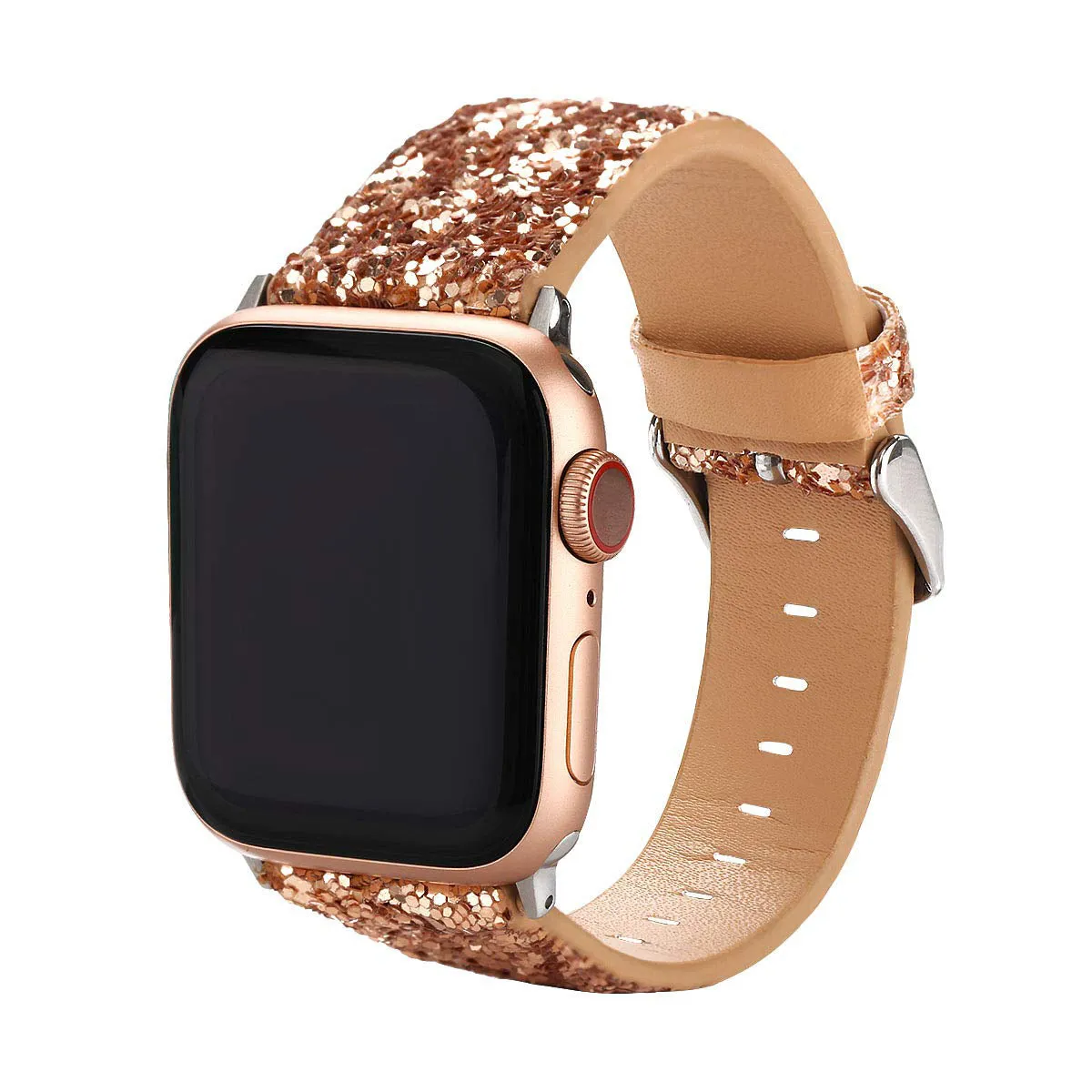 Sparkly 3D Glitter Leather Strap for iWatch