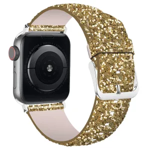 Sparkly 3D Glitter Leather Strap for iWatch